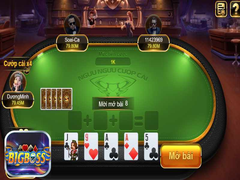 Bigboss Casino Hướng Dẫn Cách Chơi Bài Ngưu Ngưu Cướp Cái Dễ Hiểu