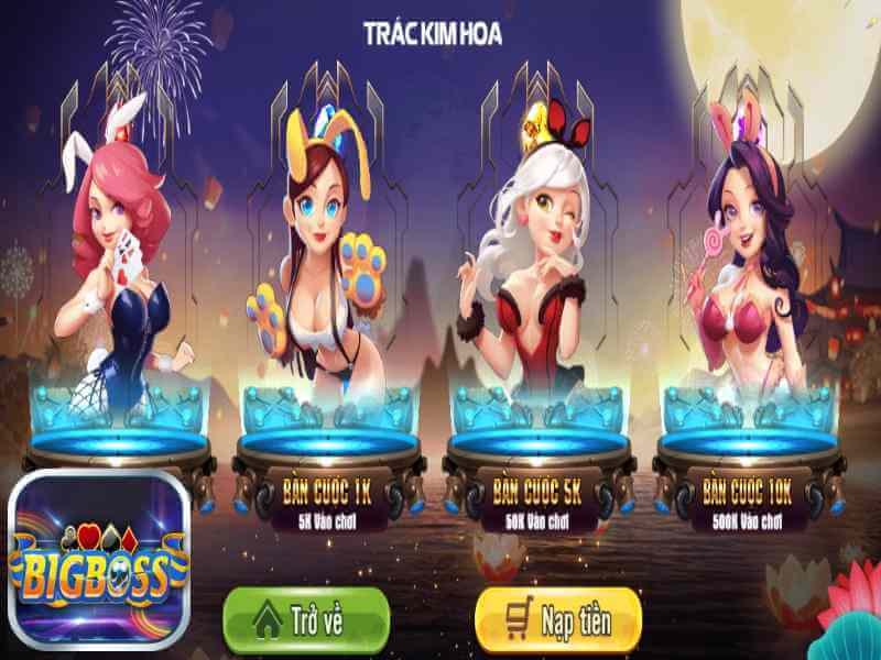 Bứt Phá Tiền Thưởng Với Mẹo Chơi Trác Kim Hoa Bigboss Casino