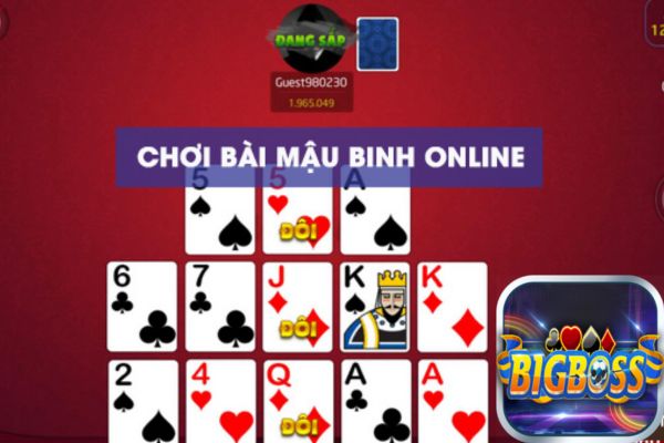 cách chơi bài mậu binh Bigboss